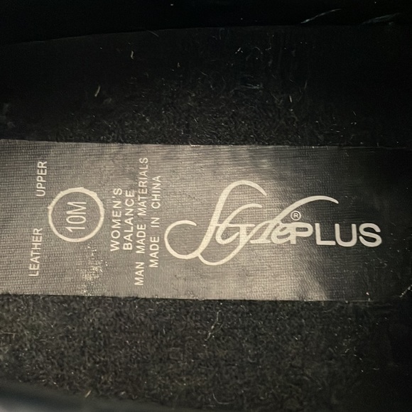 Styleplus Black Marching Band Woman’s Shoes Size 10M - Picture 4 of 4